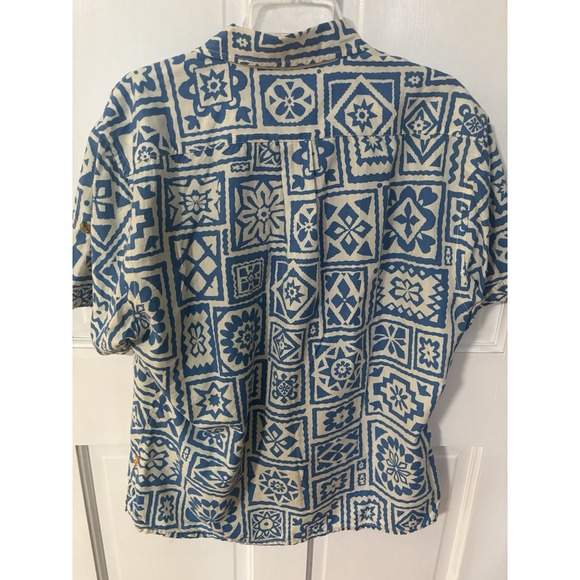 reyn spooner hawaiian shirt xl Cotton And Tencel - Picture 2 of 6